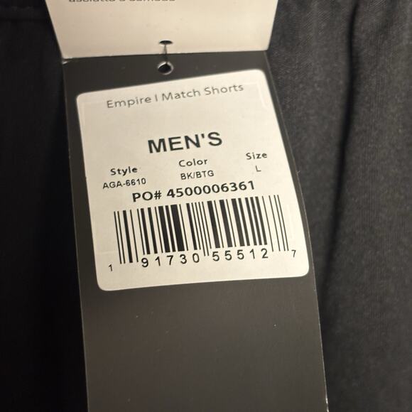 NWT Capelli Men’s Black Gold Athletic Shirts Large New Running Workout - Picture 4 of 7